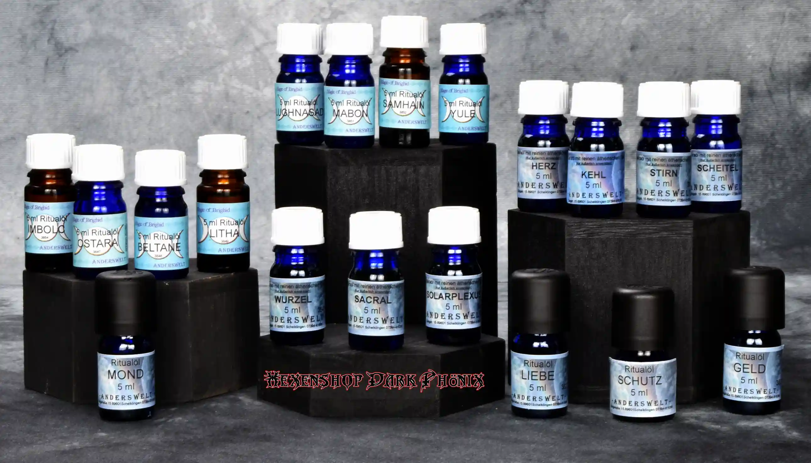 Hexenshop Dark Phönix Magische Ritualöle